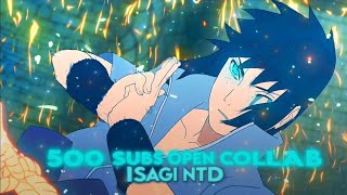 ISAGINTD 500 Subcriber Open collab  lost with youeditamv  quick edit [upl. by Euqenimod747]