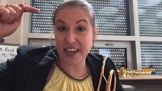 How to play the beginning of REVEILLE on Trumpet [upl. by Etam]