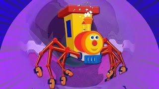 Ben treno  Incy Wincy ragno  rima 3d  3D Kids Songs  Preschool Rhyme  Ben Train For Kids [upl. by Leamiba]