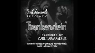 1931 Frankenstein Opening Credits  Music by Jay Dittamo [upl. by Ramoh]