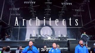 Architects at Wacken 17 Nihilist amp Sams speech [upl. by Akeret]