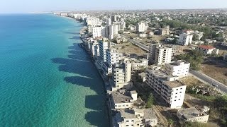 VaroshaGhost town Famagusta by drone Phantom 3 [upl. by Selassie]