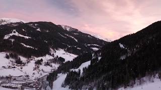 Drohnenflug über Wagrain  Ski Amadee [upl. by Nylsirk596]