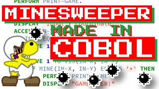 Making Minesweeper in COBOL [upl. by Pleasant]