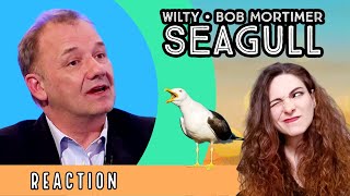 American Reacts  BOB MORTIMER  Catch a Seagull  Would I Lie to You❓ [upl. by Nahshunn]