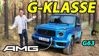 Mercedes GKlasse Facelift Premiere G63 AMG gegen G500 [upl. by Laehctim]