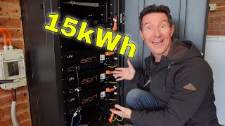 EEVblog 1634  15kWh AERL LFP Home Storage Battery Install [upl. by Venable]