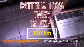 Batteria Renault Twizy 12 Kwh [upl. by Senzer]