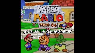 Como realizar La SuperGuard en paper Mario TTYD64  papermario ttyd64 eldexter [upl. by Eraste]