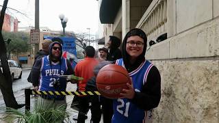 JOEL EMBIID SIGNED MY BASKETBALL  CRAZY LIT [upl. by Betsy]