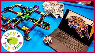 LEGO DIY Colorful ULTIMATE MILLENIUM FALCON 75192 7500 PIECES Fun Toys [upl. by Eurd]