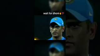 Ms Dhoni Wicket Keeping  Wait For End ⏳🔥msdhoni [upl. by Aynekat499]