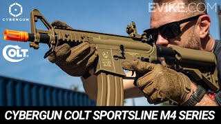 Cybergun Licensed Colt Sportsline M4 AEG Rifle w G3 MicroSwitch Gearbox Review [upl. by Tor]