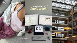 STUDY VLOG  2nd yr med school finals 🌟 [upl. by Jodi]