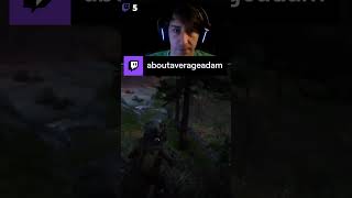 How did the lasso lasso the lassoed guy behind me  aboutaverageadam on Twitch [upl. by Thor]