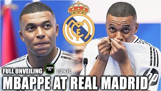 ⭐️ THIS HAS BEEN MY DREAM ⭐️ Kylian Mbappe’s Real Madrid UNVEILING FULL  ESPN FC [upl. by Mongeau]