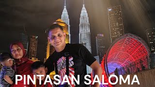 PINTASAN SALOMA  SALOMA BRIDGE  Short video  Keanggunan Kota KUALA LUMPUR [upl. by Laynad]