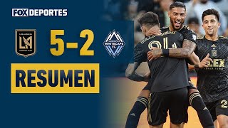 FIESTA DE GOLES 💥  LAFC 52 Vancouver Whitecaps  HIGHLIGHTS  MLS  Playoffs [upl. by Acirret]