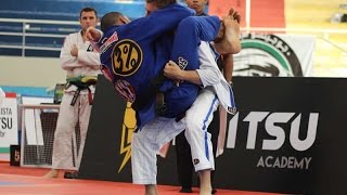 Erberth Santos x Fred Almeida  Brazil National Pro JiuJitsu Championship São Paulo 2015 [upl. by Enerual348]