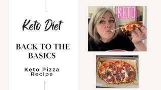 Keto Fathead Pizza Recipe  Basics of Clean Keto Day 9 What I Eat On Keto Diet [upl. by Dikmen]