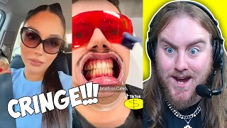 HILARIOUS TIK TOK CRINGE MEMES [upl. by Tennies]