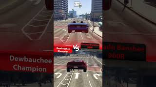 Banshee 900R 🆚 Dewbauchee Champion  GTA V [upl. by Kcirted72]