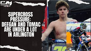 Haiden Deegan And Eli Tomac Under Pressure Arlington Supercross Is Important [upl. by Rodolph]