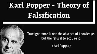 Theory of Falsification  Karl Popper  Research Aptitude  Nta UGC NET Paper 1 [upl. by Oribelle]