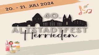 40 Altstadtfest  Dank an alle Helfer [upl. by Tal]