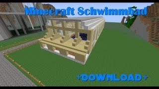 Schwimmbad  Minecraft Map DOWNLOAD [upl. by Rabbi898]