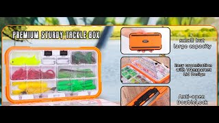 Lupow Fishing Lures Kit with Tackle Box [upl. by Imeaj328]