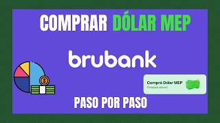 COMO comprar DOLAR MEP desde la APP de BRUBANK [upl. by Henderson593]