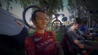 Peter Stetina discusses the Canyon bike and IRC tires that helped him win BWR Utah 2022 [upl. by Yenffad]