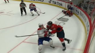 Josh Anderson Goes After Tom Wilson For Hit On Kaiden Guhle [upl. by Attenov226]