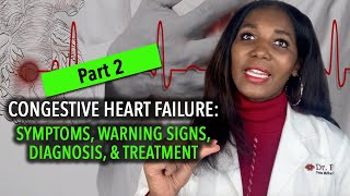 Congestive Heart Failure Symptoms and Warning Signs Part 2 [upl. by Aitnahc]