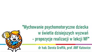 Wykład dr hab Doroty Groffik AWF Katowice [upl. by Ellecram943]