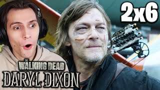 The Walking Dead Daryl Dixon  Episode 2x6 REACTION quotAu Revoir Les Enfantsquot [upl. by Liauqram]