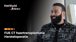 RTL4 Baris Yildirim over zijn FUE CT haartransplantatie hersteloperatie [upl. by Naltiak]