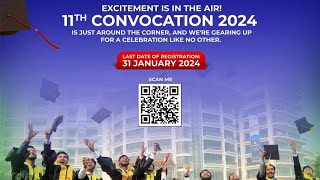 DIU 11th Convocation 2024  Registration Full Guidelines amp Process  diu convocation 2024 [upl. by Ynes893]