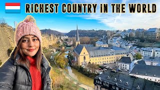 Exploring the RICHEST Country in the World  Luxembourg 🇱🇺 [upl. by Barmen]