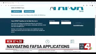 Navigating FAFSA applications [upl. by Siclari]