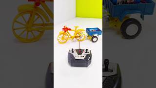 Making Mini Cycle with DC motor  Cycle Powered by DC Motor  How To Make a Cycle with DC Motor [upl. by Sansen]