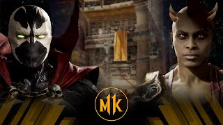 Mortal Kombat 11  Spawn Vs Sheeva Very Hard [upl. by Faludi]