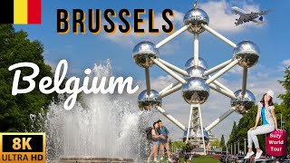 Tour and discover Brussels Belgium  Beautiful places to visit tradition culture amp food [upl. by Iur52]