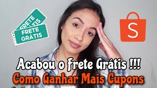 Como Conseguir Mais Cupons de Frete Grátis na Shopee [upl. by Hirza]