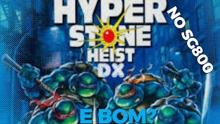 TESTANDO TMNT HYPERSTONE HEIST SG800 MEGA DRIVE [upl. by Yettie364]