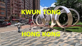 KWUN TONG STREET WALKING TOUR  KOWLOON HONG KONG STREET TOUR  AUGUST 2023 4K TOUR [upl. by Nnewg]