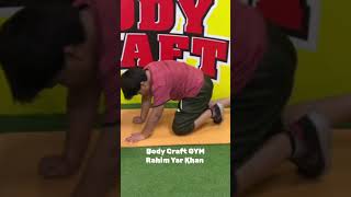 Kids in Body craft GYM bodycraft kidstraining challenges [upl. by Arramat]