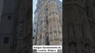 ANTIGUO AYUNTAMIENTO DE LOVAINA Bélgica [upl. by Bogie]