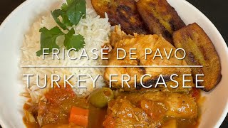 Cuban Turkey Fricasé  Fricasé de Pavo [upl. by Jerz]